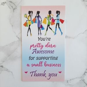 ♥️ 5x25 / 50 Thank You Cards